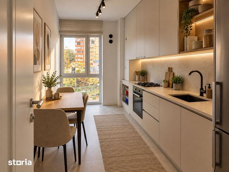 Apartament cu 2 camere în Chiajna