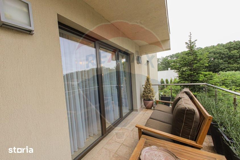 Apartament cu 3 camere, mobilat în Corbeanca