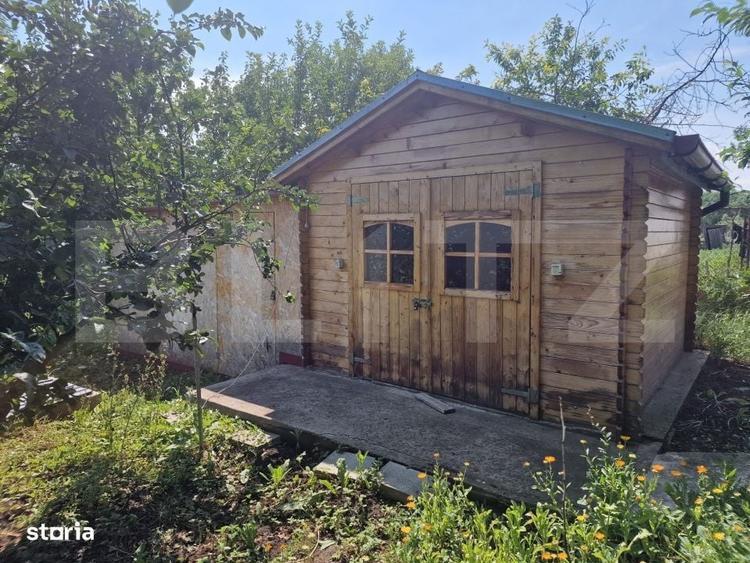 Casă cu 2 camere cu Teren 1000 Mp în Viișoara