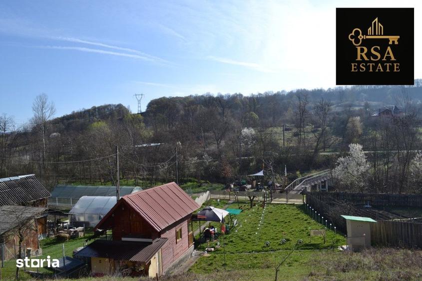 Teren de 2400 mp, în Glăvile