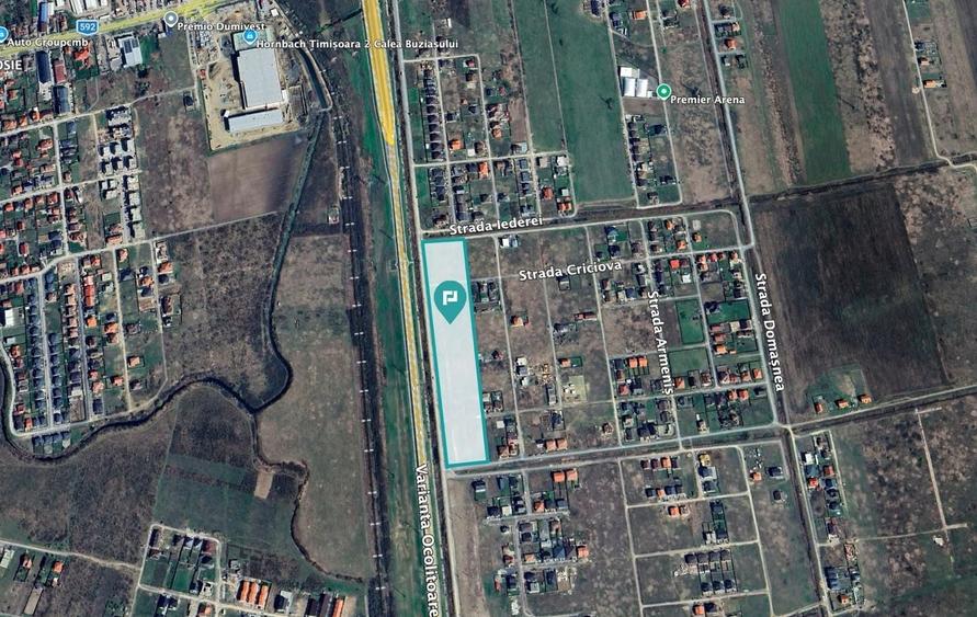 Teren Construcții intravilan de 22723 mp, în Moșnița Nouă