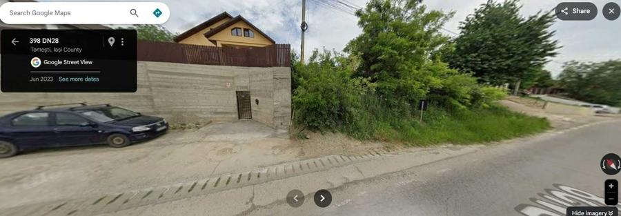 Spațiu comercial, în Tomești
