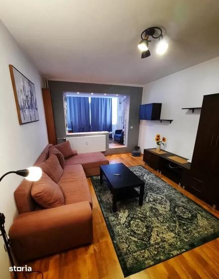 Apartament 2 camere decomandat, 60 mp, mobilat complet, langa metrou T - 1