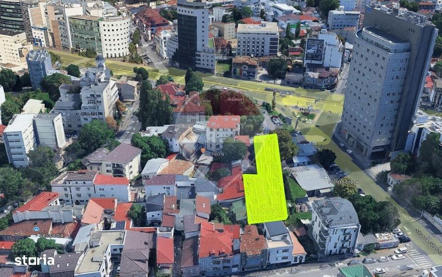 Teren ultracentral premium Piata Victoriei, Sector 1 | 1.039 mp | - 2