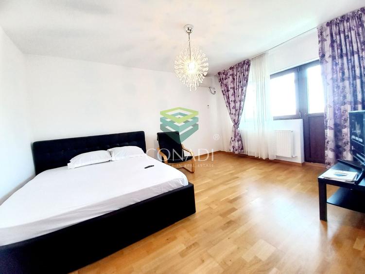 Apartament cu 4 camere decomandat, mobilat în Băneasa