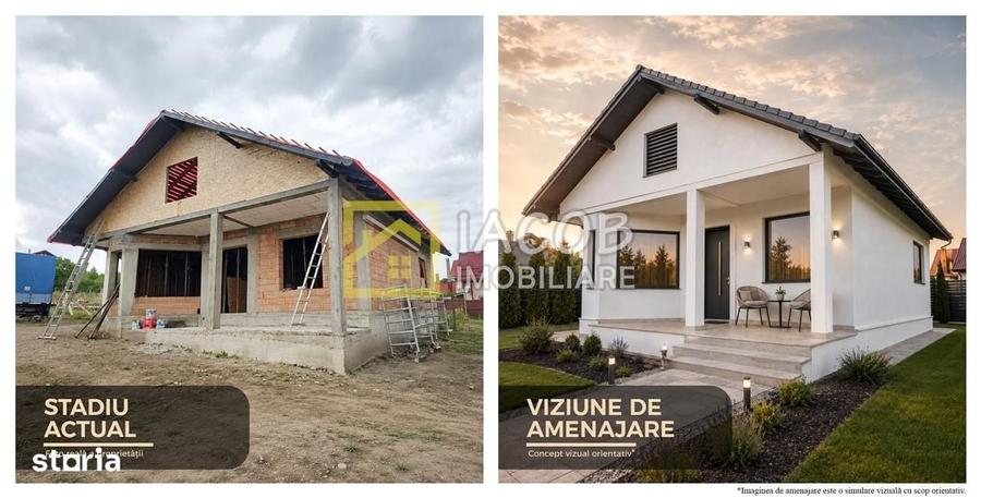 Casă cu 3 camere cu Teren 400 Mp în Central