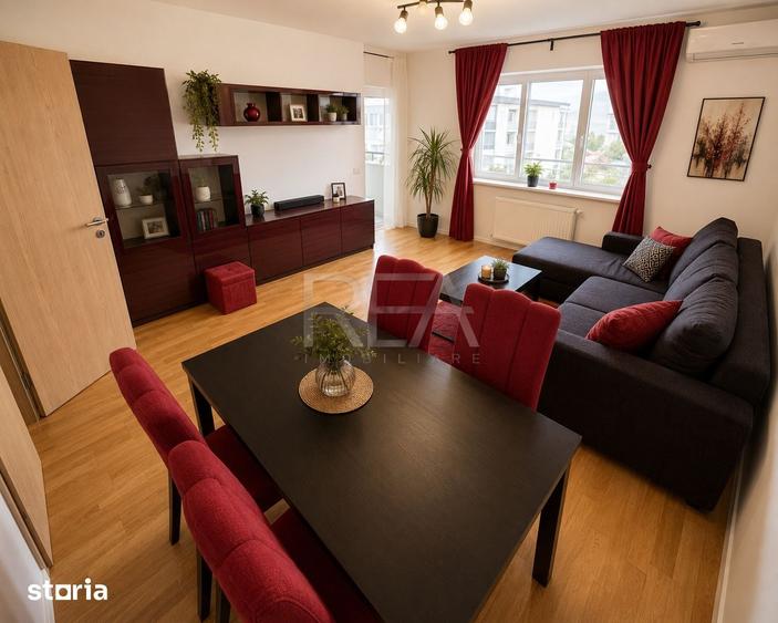 Apartament cu 3 camere decomandat în Tei