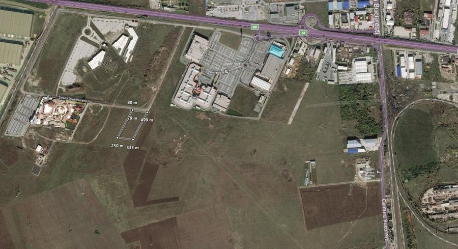 Teren Construcții intravilan de 4708 mp, în Militari