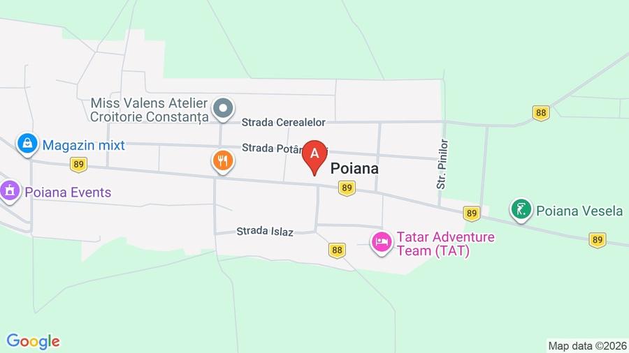 Teren Construcții intravilan de 450 mp, în Poiana