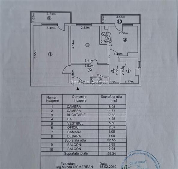 Apartament 2 camere Titan Parc Ior