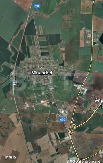 Teren intravilan industrial 5.800 mp Sanandrei, Timis! - 1