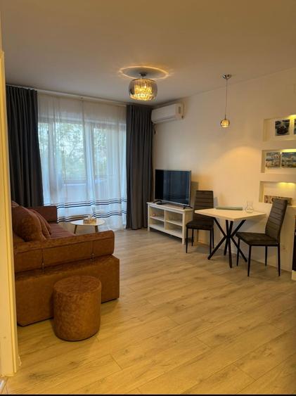 Apartament cu 2 camere semidecomandat, mobilat în Mihai Bravu