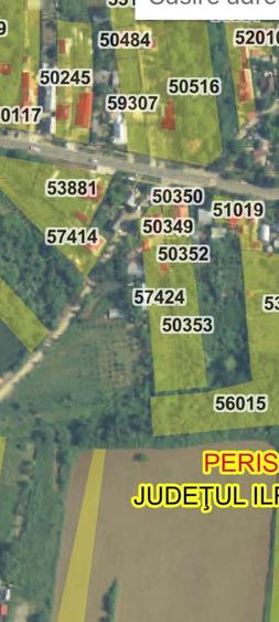 Teren Construcții intravilan de 1700 mp, în Periș
