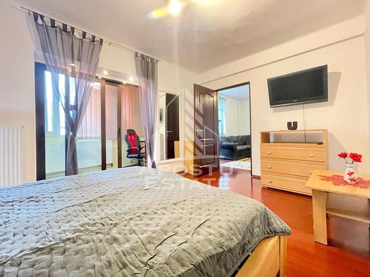 Apartament cu 2 camere semidecomandat, mobilat în Ultracentral