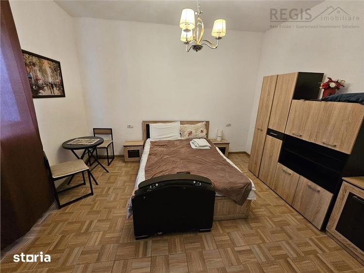 Apartament cu 2 camere decomandat, mobilat în Central