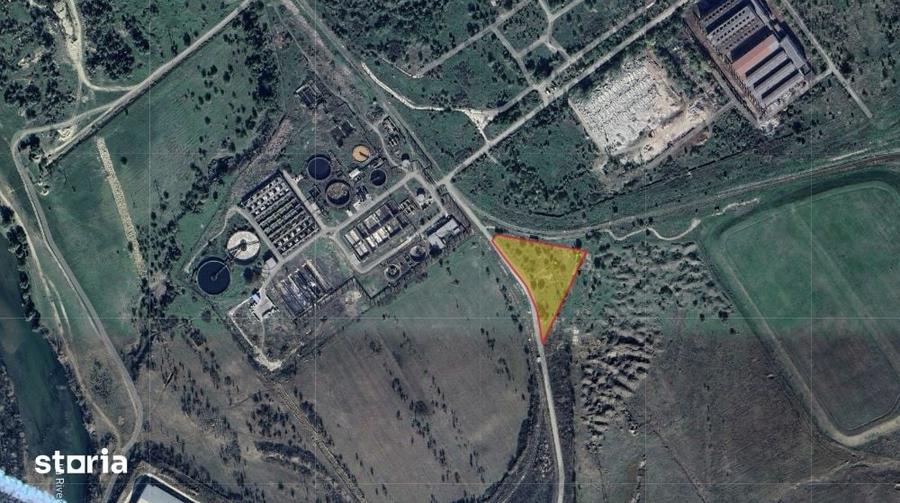 ISALNITA, DOLJ, Teren INDUSTRIAL -7.300 mp - 2