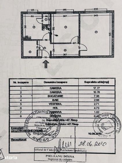 Apartament cu 2 camere decomandat în Berceni