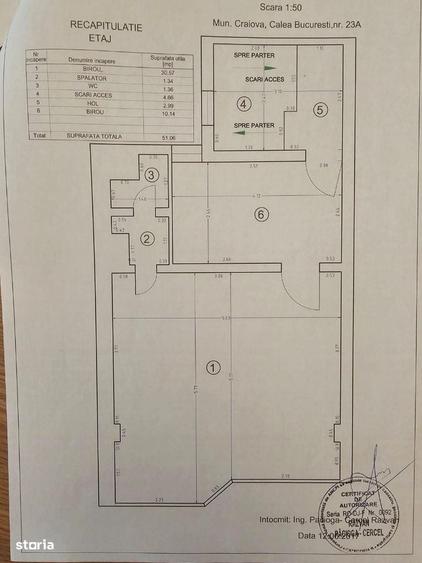 Spațiu comercial, de 144 mp, în Ultracentral