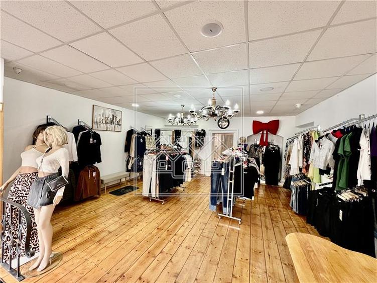 Spatiu comercial de inchiriat, 56,34 mp, vad pietonal si acces din strada - Cent