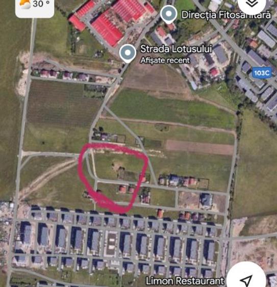 Teren intravilan de 370 mp, în Central