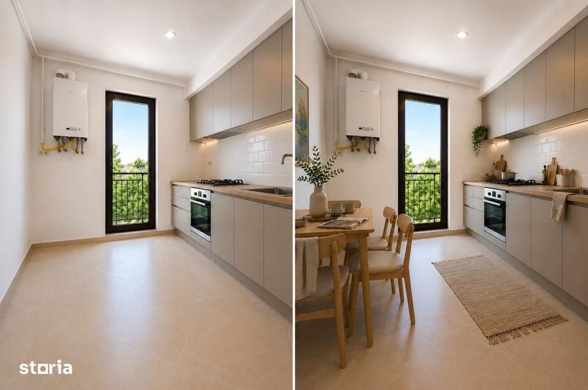Apartament cu 2 camere decomandat în Lunca Cetățuii
