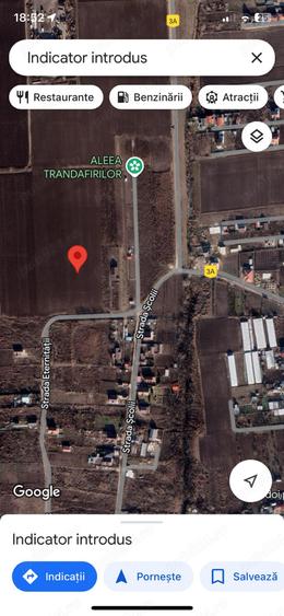 Teren de 4200 mp, în Exterior Vest