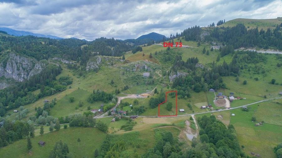 Teren Construcții intravilan de 2058 mp, în Dâmbovicioara