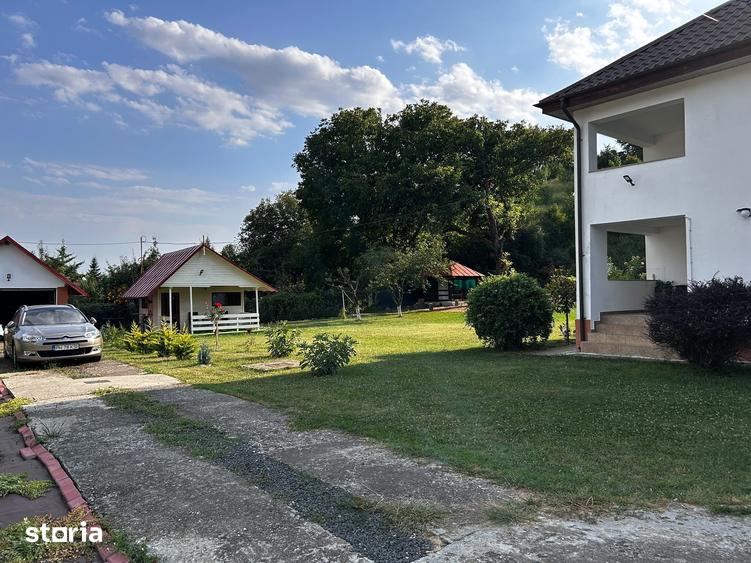Casă cu 5 camere cu Teren 3800 Mp în Plopu