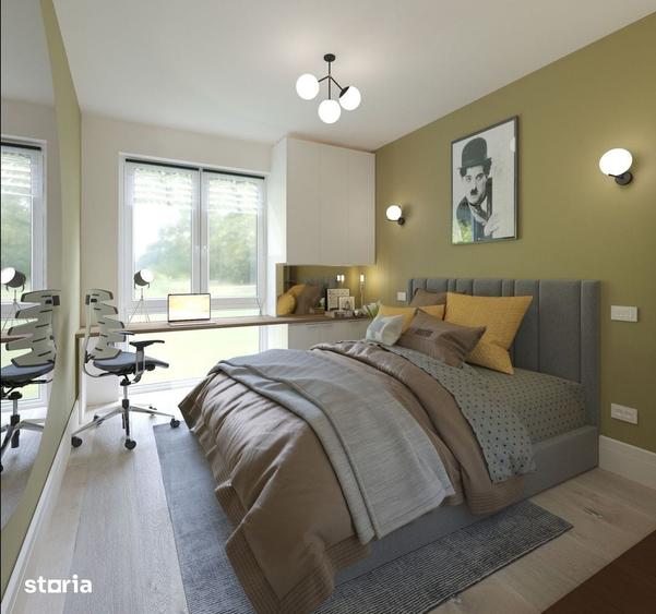 Apartament cu 3 camere decomandat în Militari
