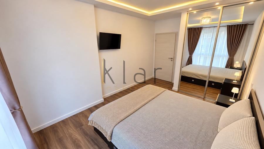 Apartament cu 2 camere semidecomandat, mobilat în Central