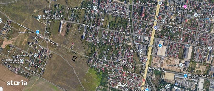 Teren de 1400 mp, în Central