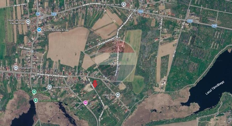 Teren Construcții intravilan de 6697 mp, în Periș
