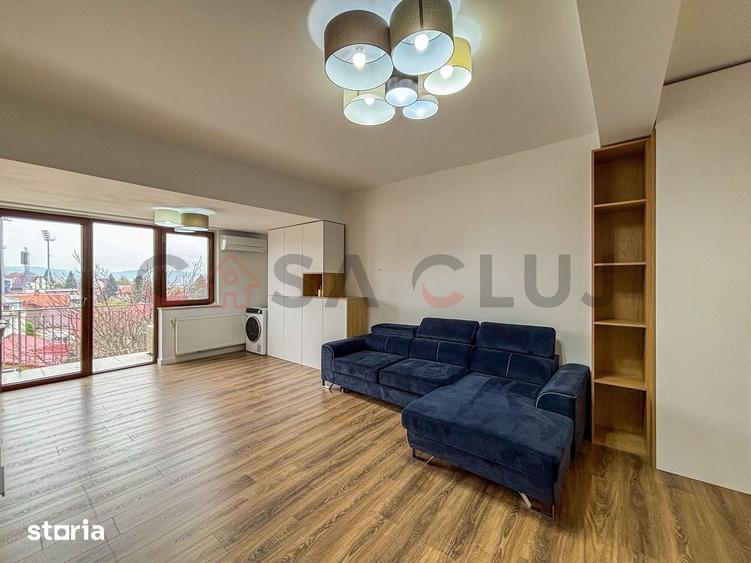 Apartament cu 2 camere, mobilat în Gruia