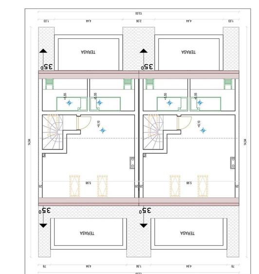 Braytim-Mures | Case insiruite | P+1E | 4 camere | 4 Bai | Garaj - 6