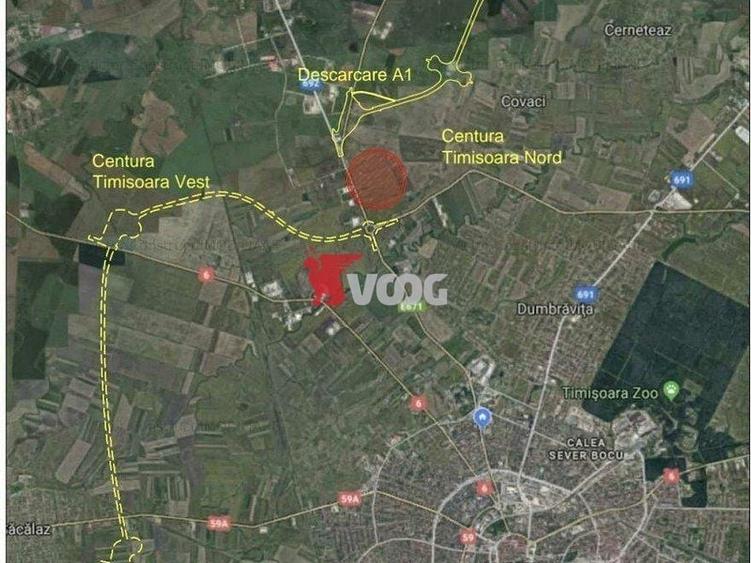 Teren Construcții intravilan de 35800 mp, în Aradului
