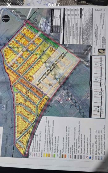 Teren de 2500 mp, în Exterior Vest