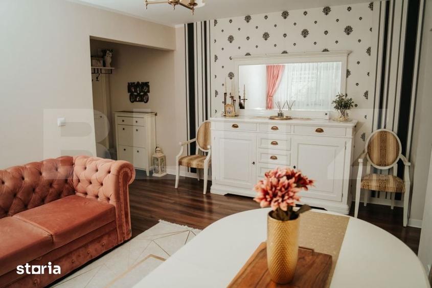Apartament cu 2 camere semidecomandat în Central