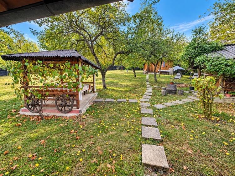 Casă individuală cu 2 camere cu Teren 3400 Mp în Cugir