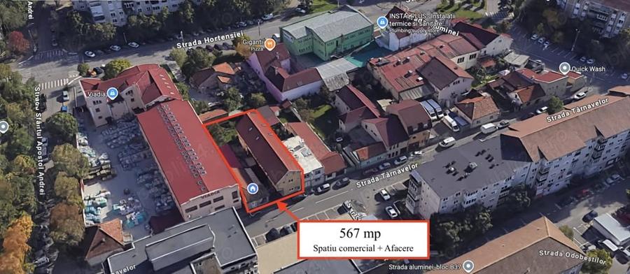 Spațiu comercial, de 567 mp, în Rogerius