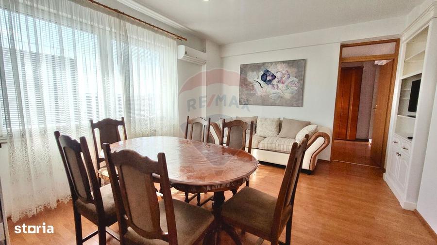 Apartament cu 3 camere, mobilat în Mărăști