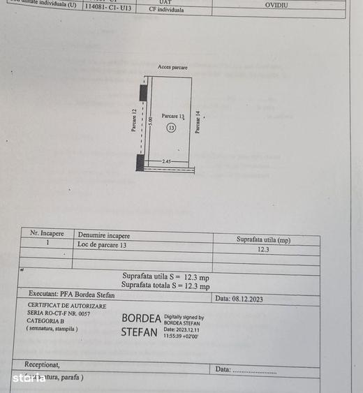Apartament cu 2 camere în Central