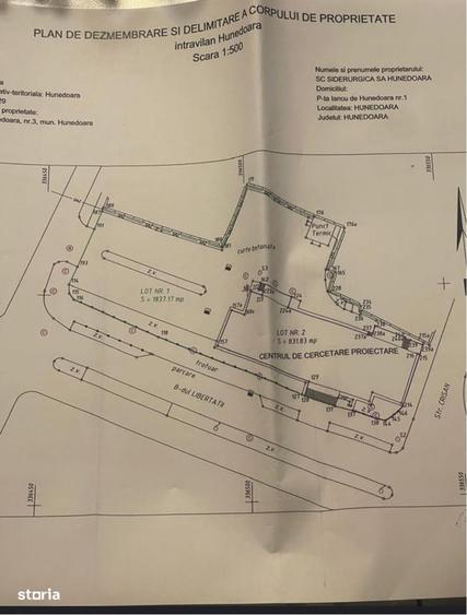 Spațiu comercial, de 6,000 mp, în Central