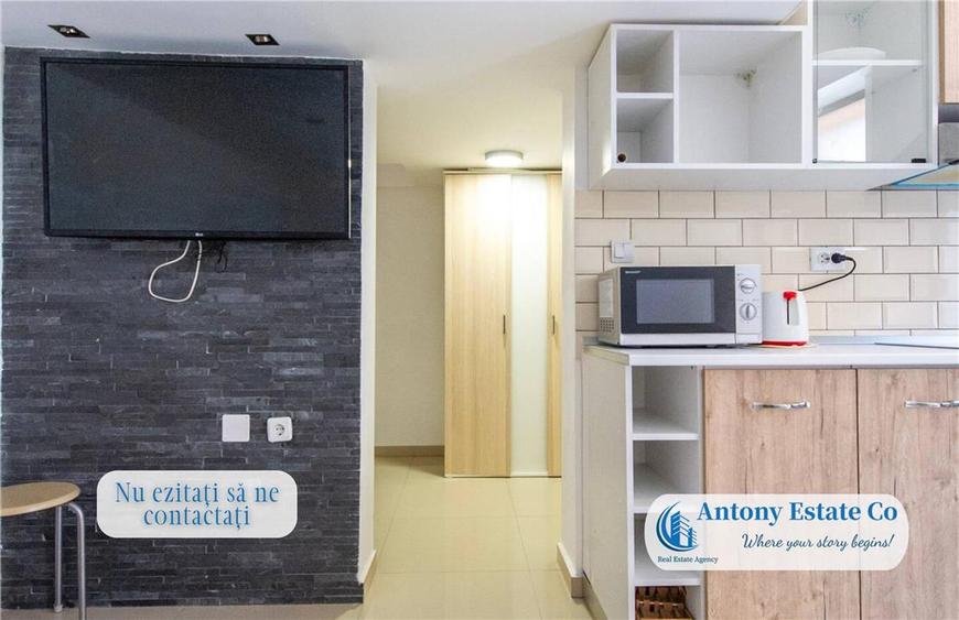 Garsonieră decomandată, mobilată în Ultracentral