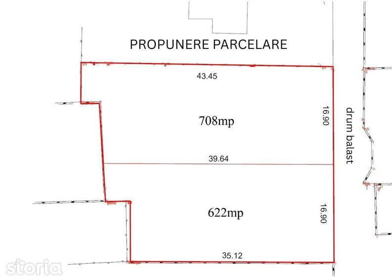 Teren de 1330 mp, în Nicolae Bălcescu