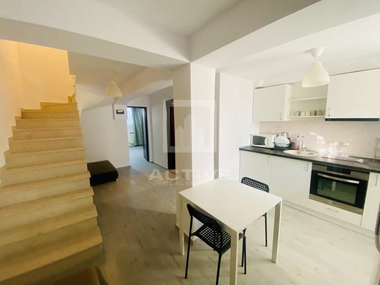 Apartament cu 2 camere semidecomandat, mobilat în Câmpului
