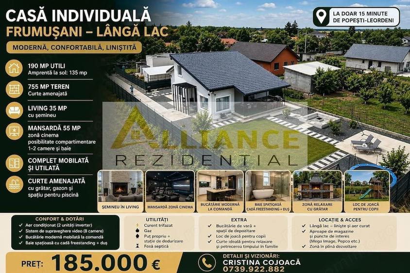 Casa Individuala Frumusani 755 mp Complet Mobilata si Utilata - 7