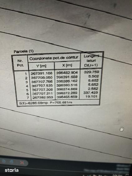 Teren extravilan de vanzare - 6286 mp Centura noua Tg Jiu - 2