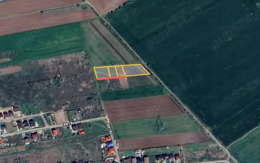 Teren de 3600 mp, în Ciorogârla