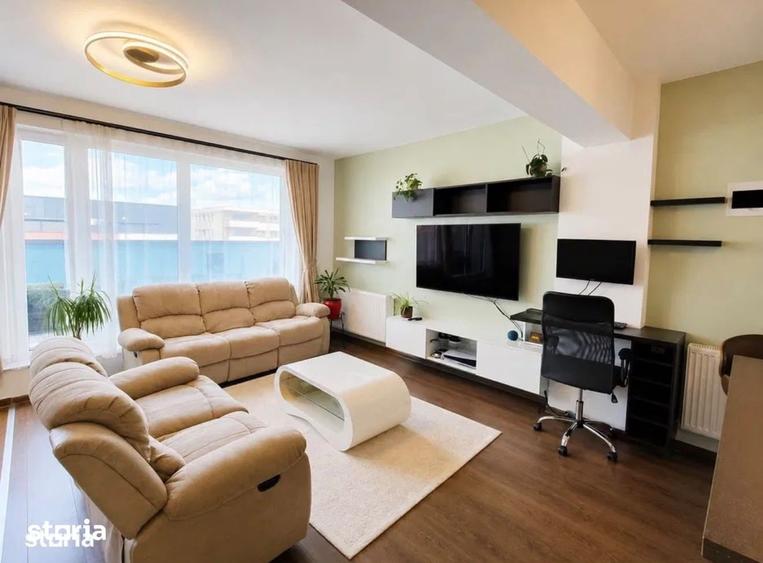 Apartament cu 3 camere, mobilat în Tractorul