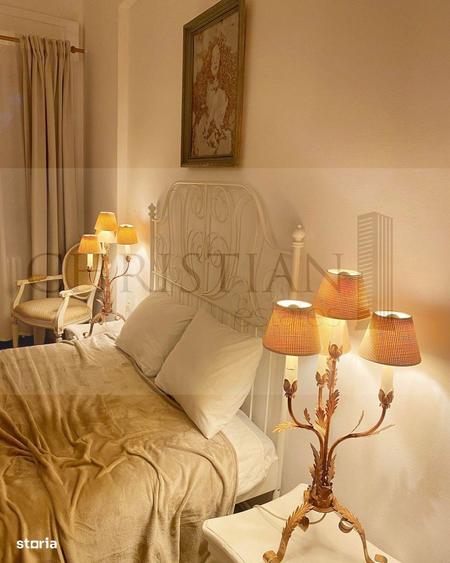 Apartament cu 2 camere semidecomandat, mobilat în Brezoianu